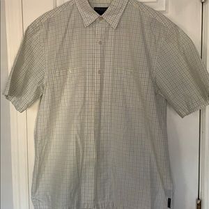 American Eagle Medium plaid soft button up shirt